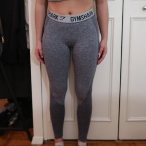 Grey gymshark flex leggings